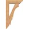 Ekena Millwork Balboa Traditional Smooth Bracket w/ Offset Brace, Western Red Cedar, 5 1/2"W x 18"D x 30"H BKT0604X18X30BOA01SWR - alternate 3